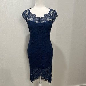 Free People Peek-a-Boo eyelash lace dress